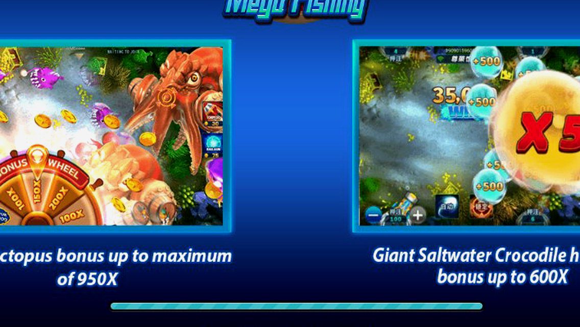 Mega Fishing · Tangkapan Layar Aplikasi IDNSLOT